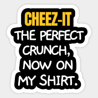 Cheez-it Sticker